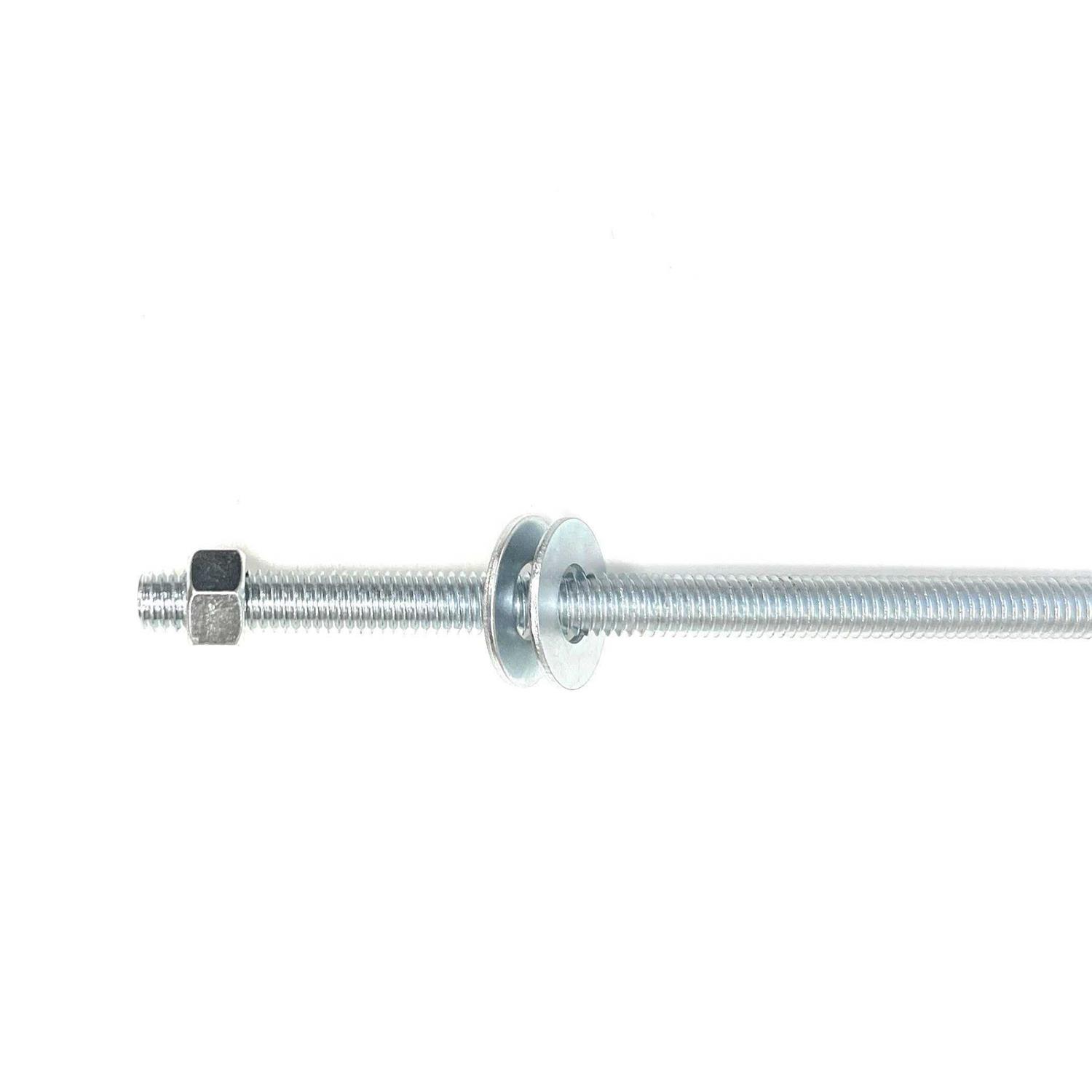 Onestock 3/8-inch x Threaded Carriage Bolts with Nuts and Washers - Inhomebuy