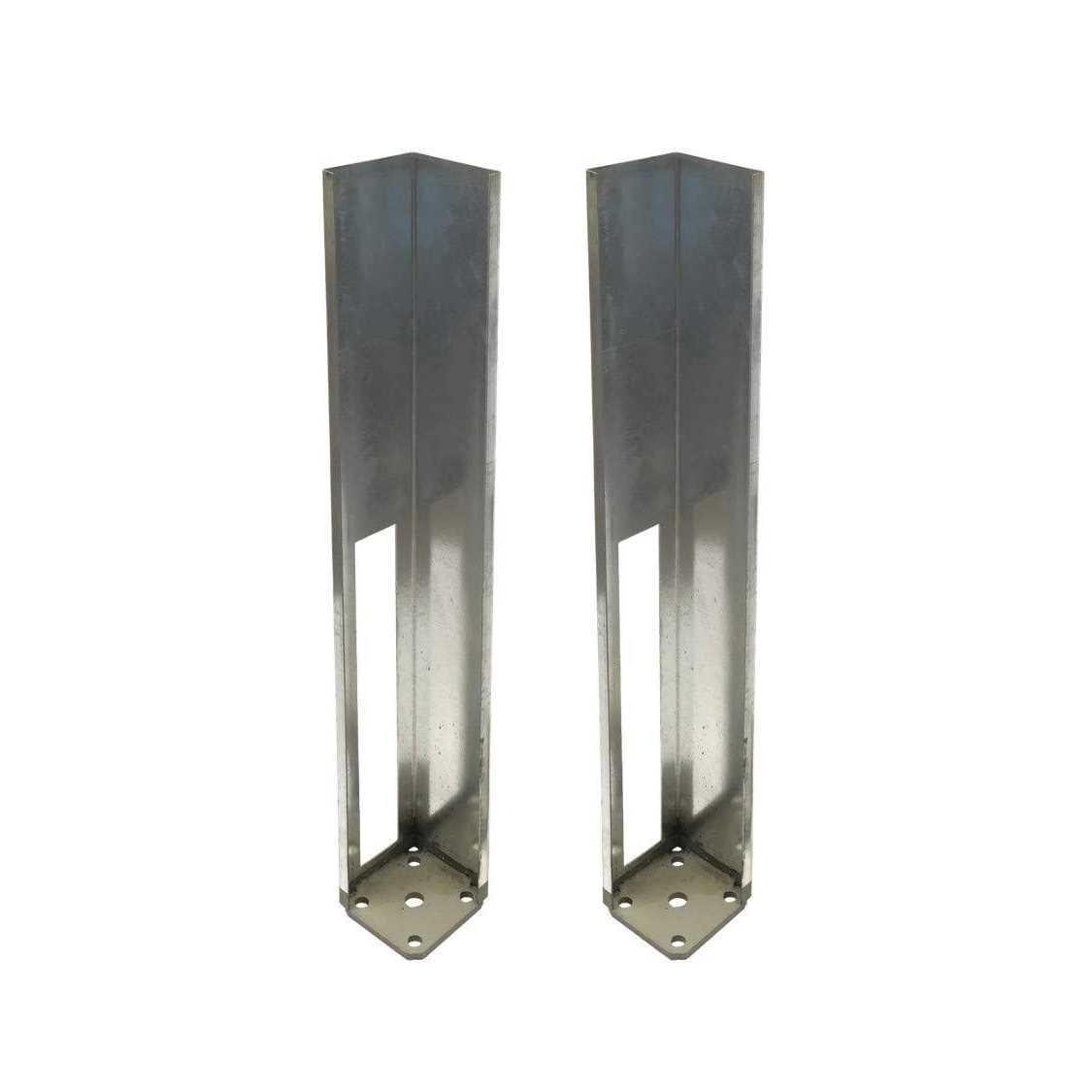 Homestead Fence Co Vinyl Fence Concrete/wood Post Mount Tower with Mounting Kit - Inhomebuy