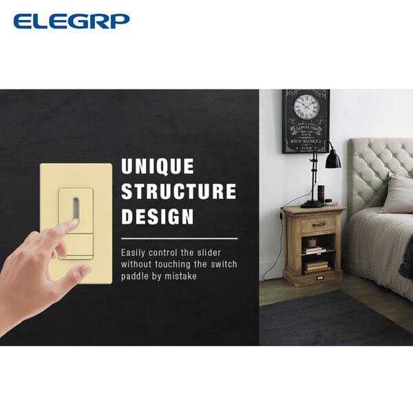 ELEGRP 15 AMP Single Outlet GFCI Adapter 3-Prong Grounded GFCI Adapter Plug - Inhomebuy