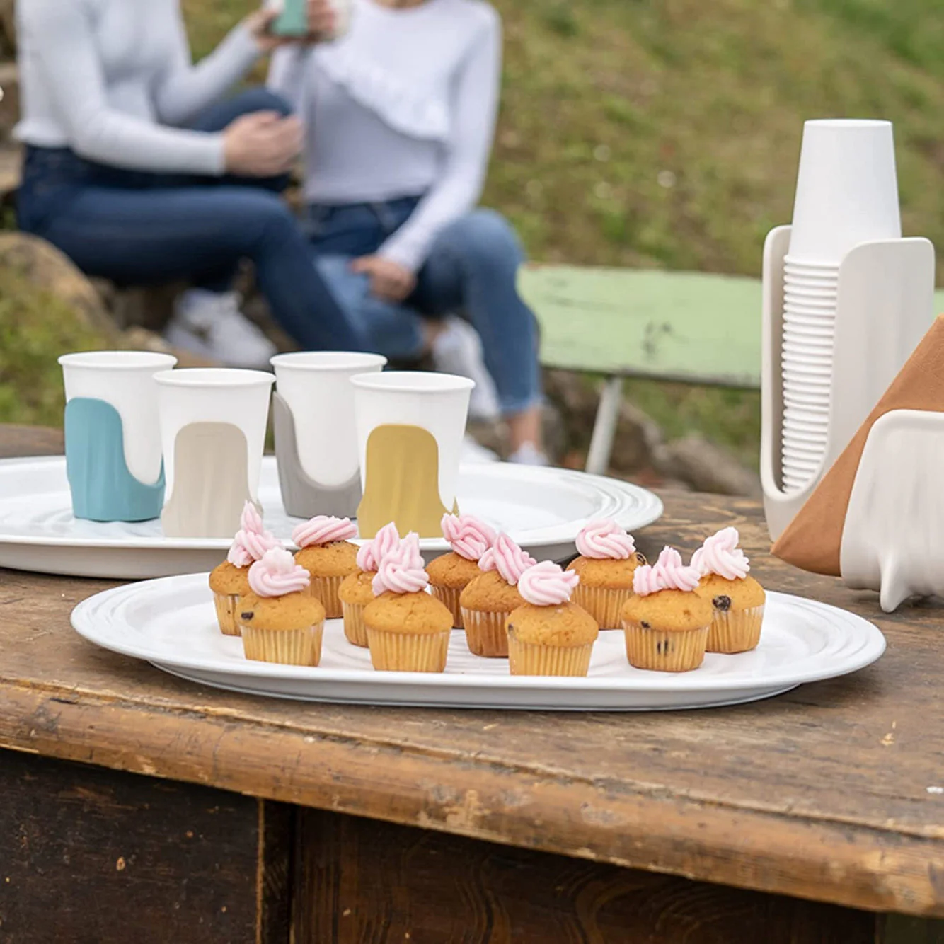 M Tray ''Tierra'' Clay - Inhomebuy