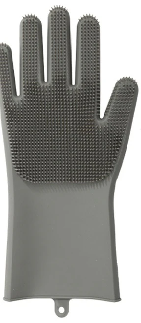 Luciano Double Sided Silicone Glove| 70768 | assorted color(grey/red) - Inhomebuy