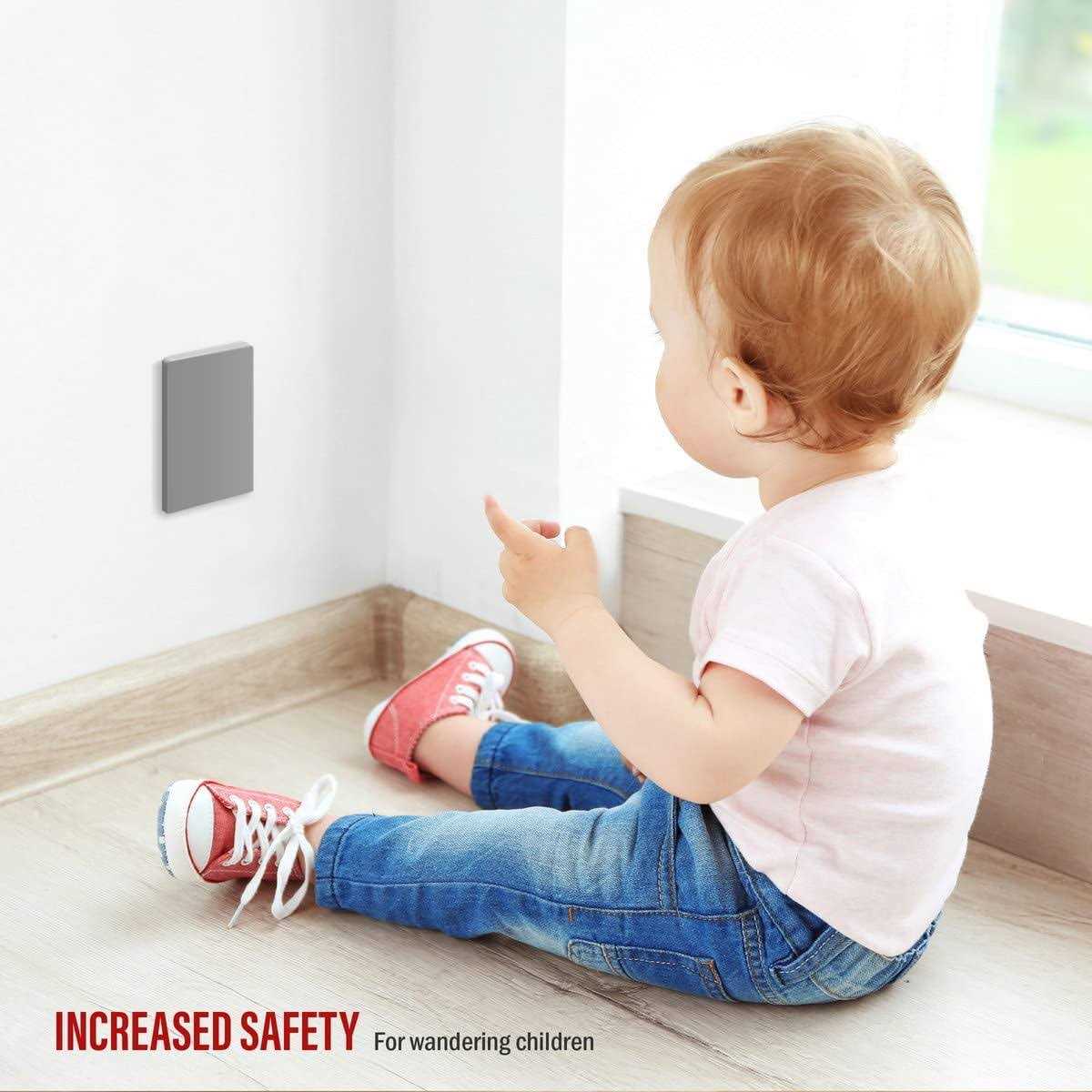 Enerlites Screwless Blank Wall Plate Child Safe Blank Device Outlet Cover - Inhomebuy