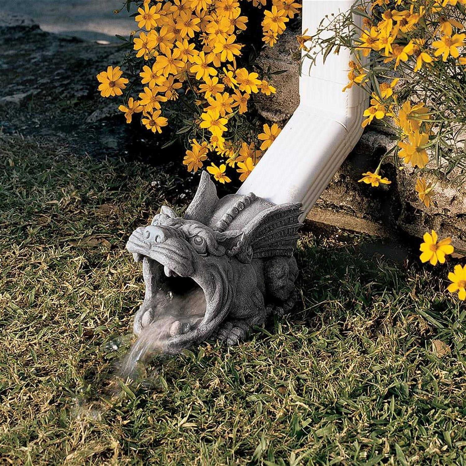Design Toscano Drips The Turtle Gutter Guardian Downspout Statue - Inhomebuy