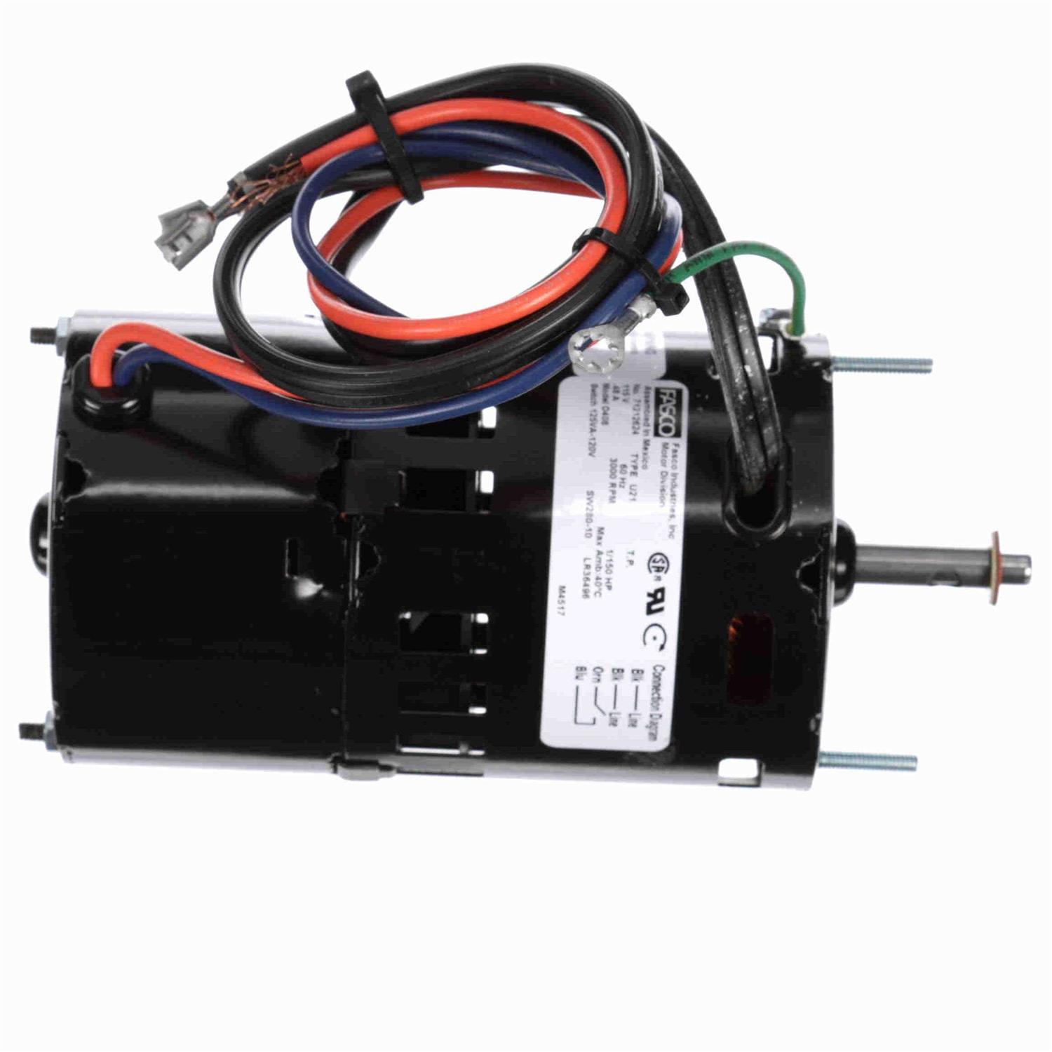 Fasco D156 5 Inch Diameter Motors 115 Volts 1050 Rpm - Inhomebuy