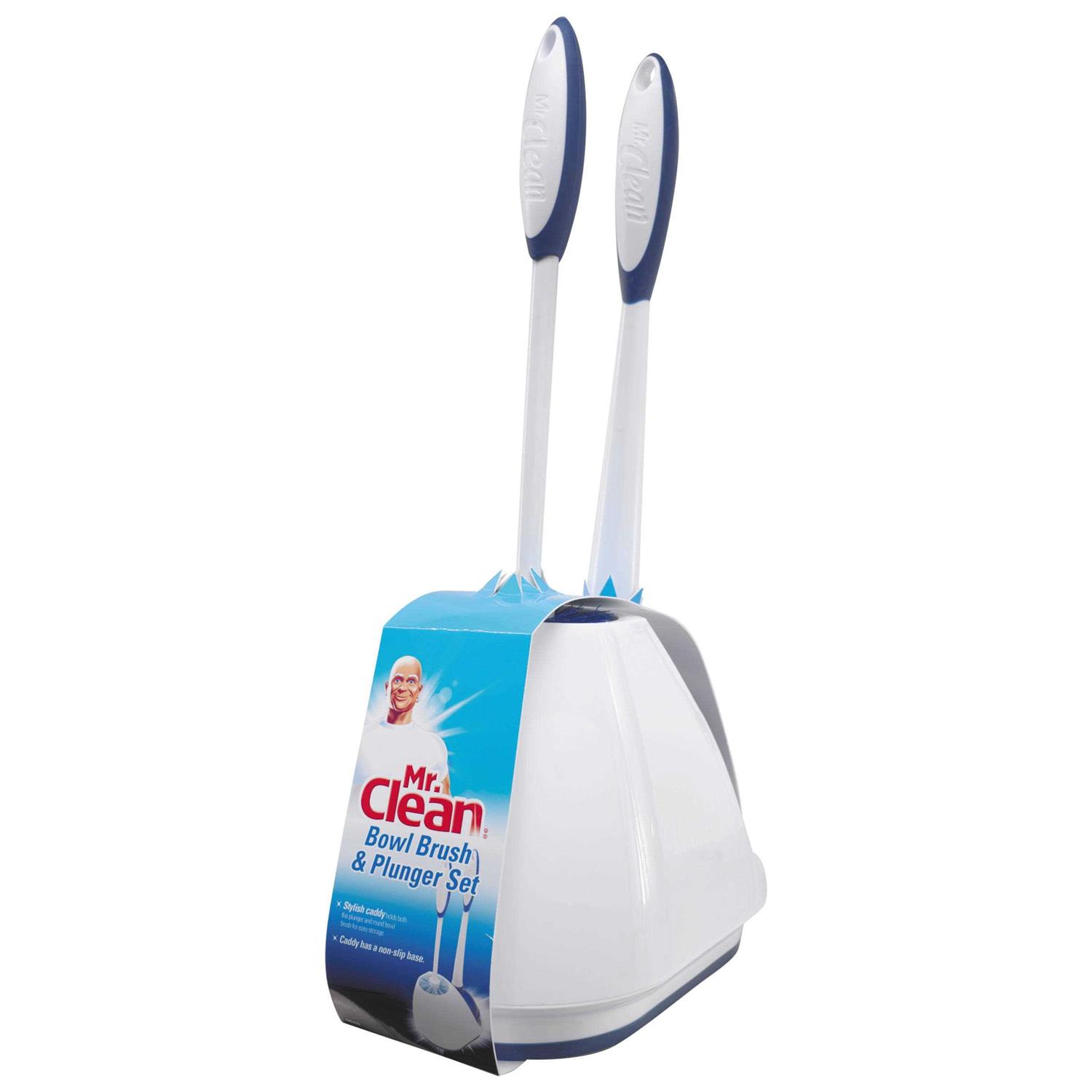 Mr. Clean Blue Turbo Toilet Plunger - Inhomebuy