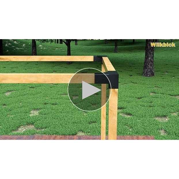 Wilkblck Outdoor Stair Railing Fit for 1-5 Steps with Fence Transitional Handrails for Outdoor Steps Wrought Iron Handrail Flexible Height Step - Inhomebuy