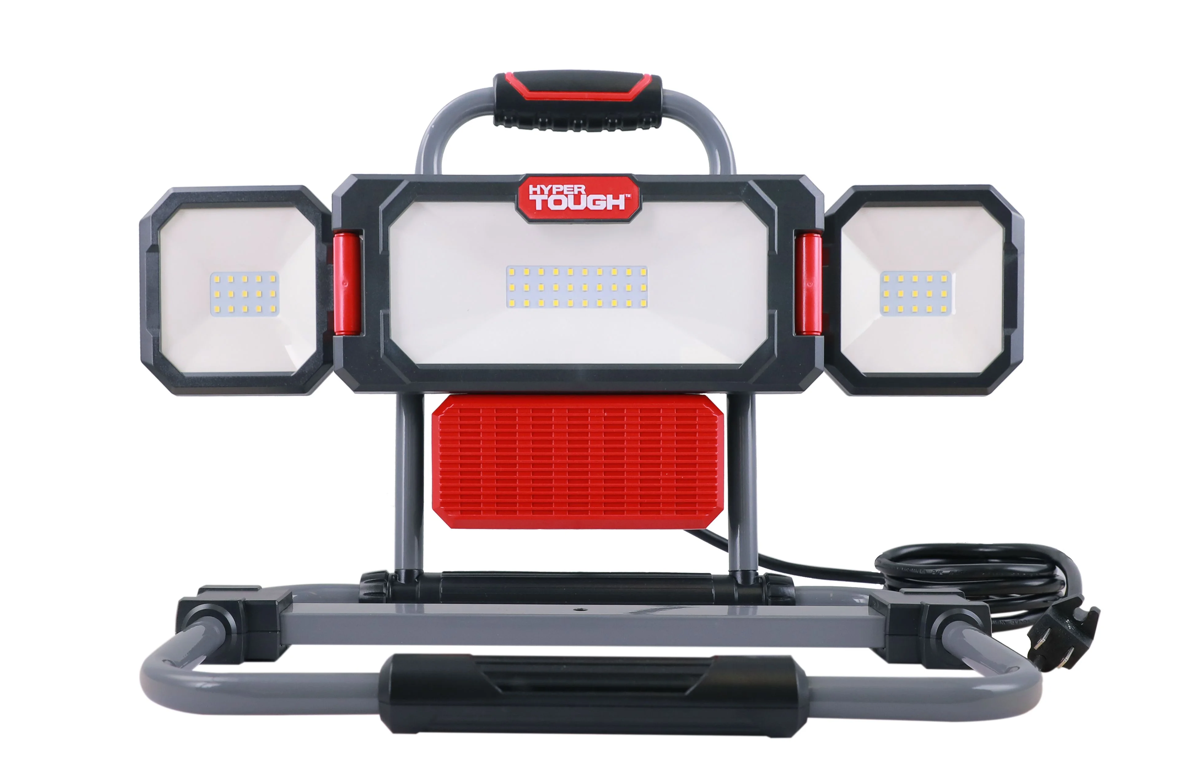 Hyper Tough 3000 Lumen Multidirectional LED Work Light, Powder Coating Finish - Inhomebuy