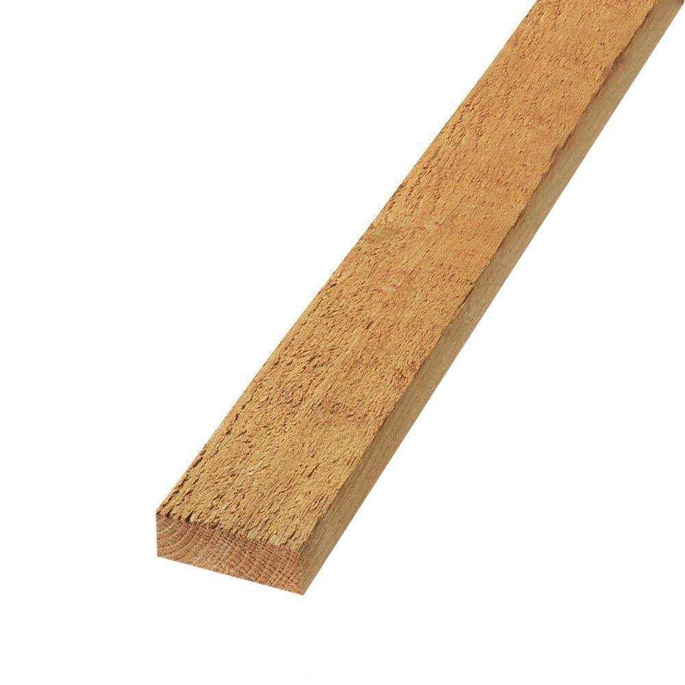 Outdoor Essentials 2 in. x 3 in. x 8 ft. Black Stained Pine Fence Panel Backer Rail - Inhomebuy