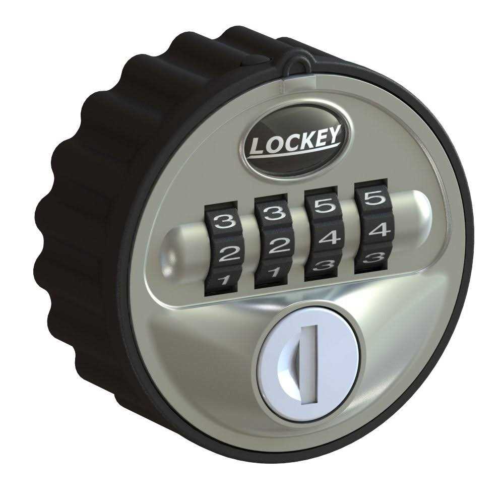 Lockey MC728 Mechanical Combination Cam Lock - Inhomebuy