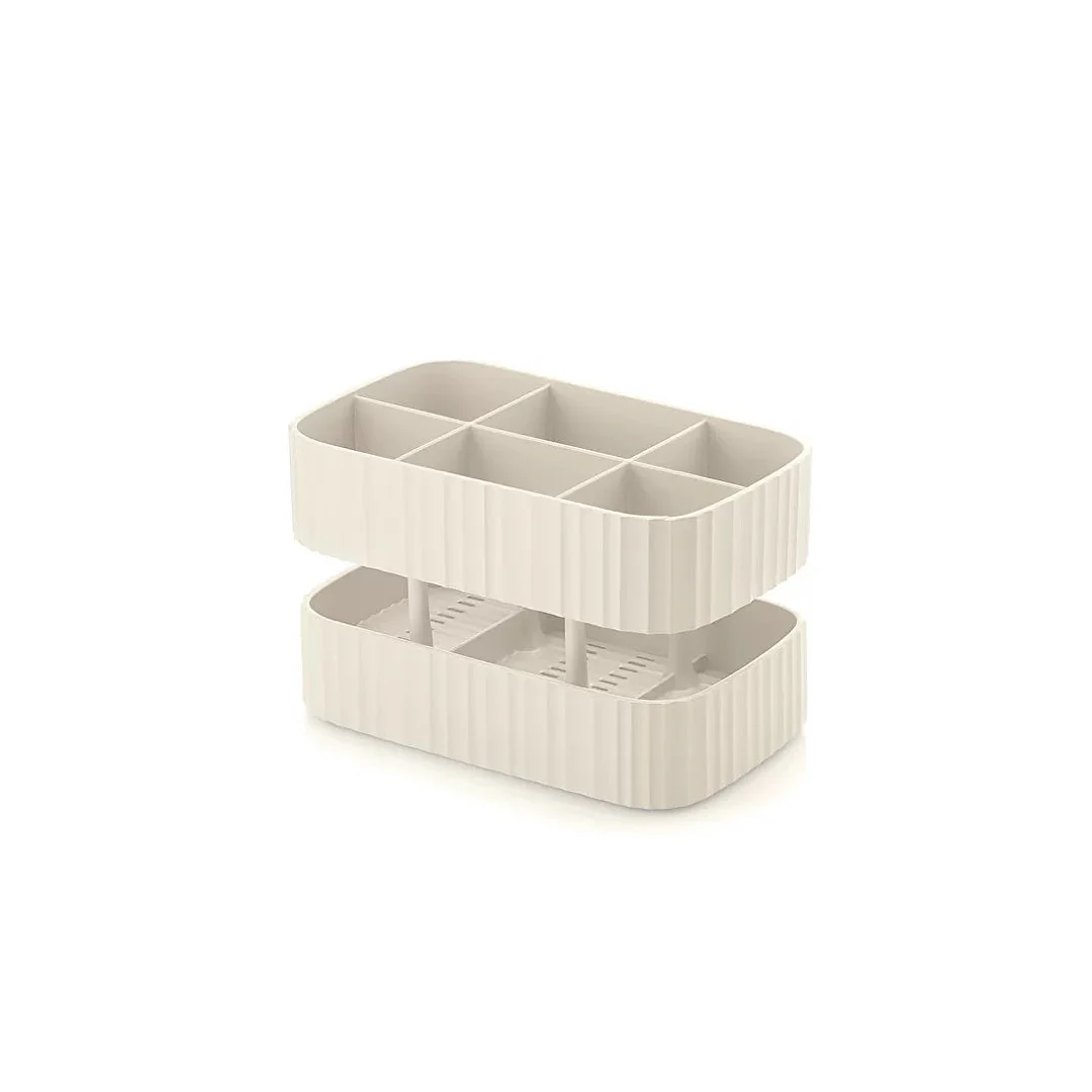 'Drain & Safe' Cutlery Drainer White Milk - Inhomebuy