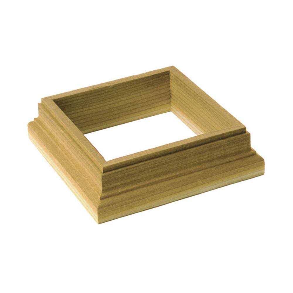 Deckorators Wood Post Base Trim - Inhomebuy