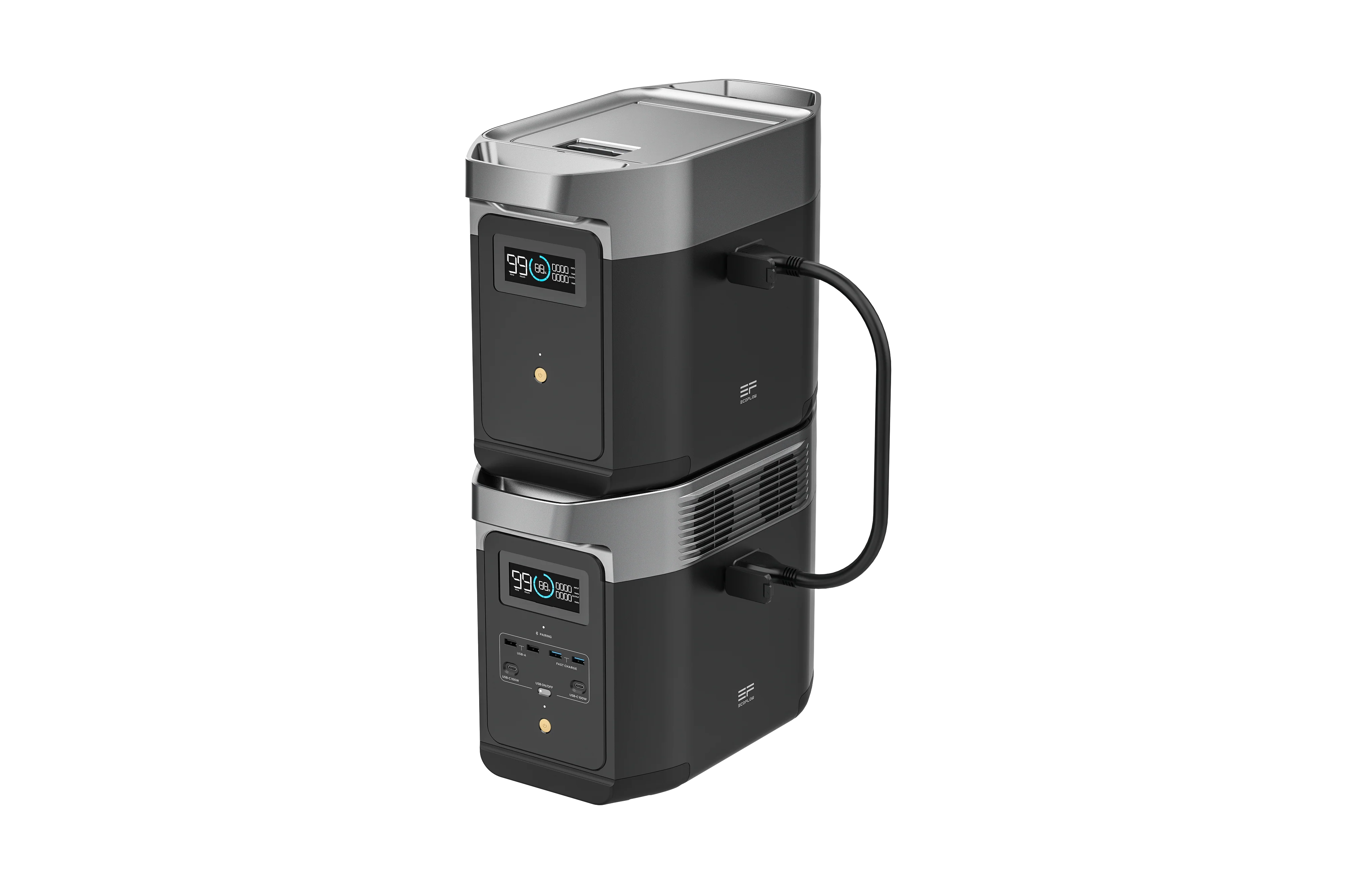 EcoFlow Package - DELTA 2 Max Portable Power Station (2048Wh) and 1 x Extra Battery - Inhomebuy