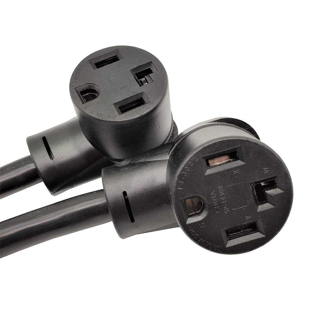 parkworld 10/3 30 Amp NEMA L6-30 Extension Cord NEMA L6-30P to L6-30R - Inhomebuy