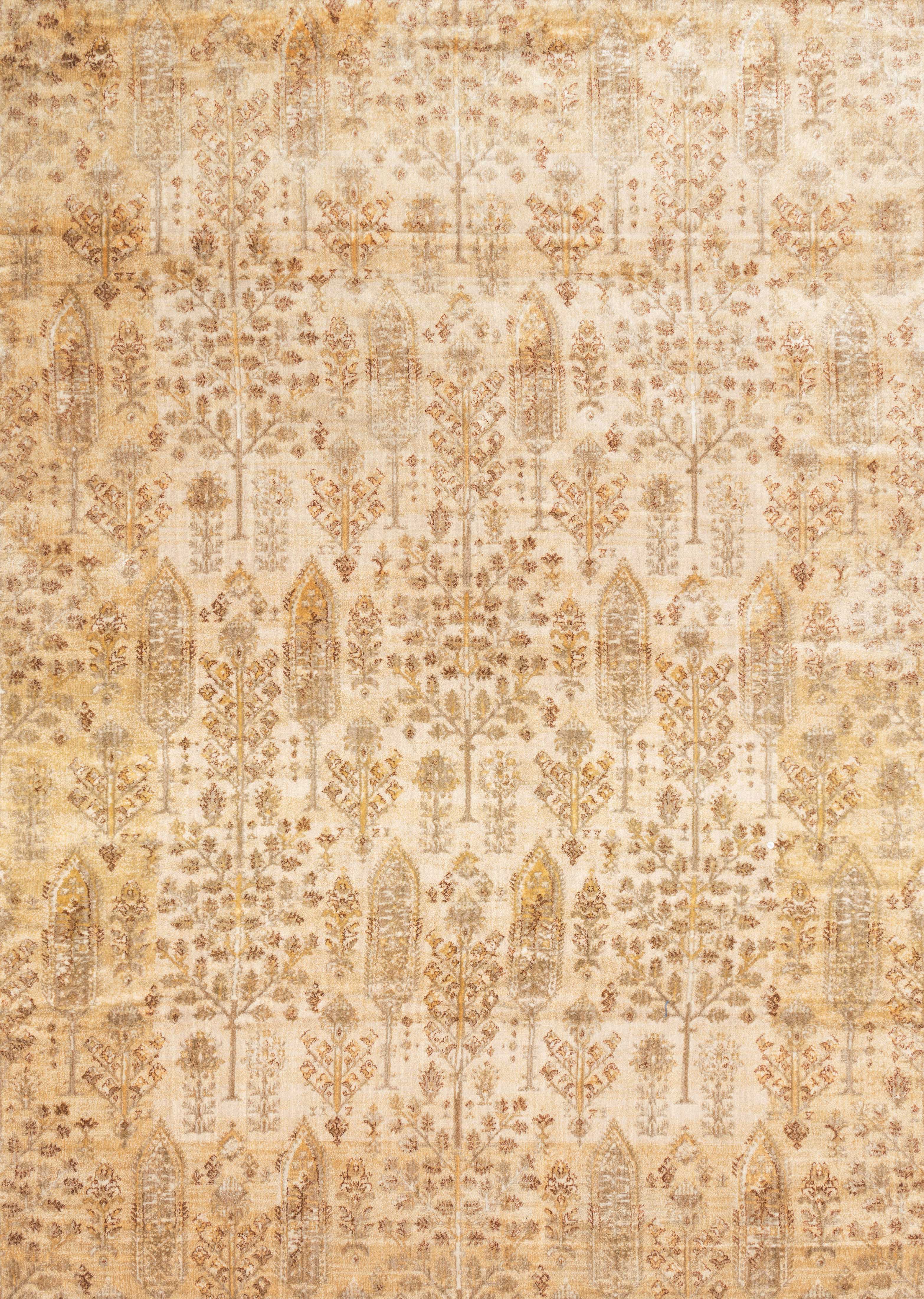 Loloi Rugs Anastasia Collection Rug in Ant. Ivory, Gold - 12'0