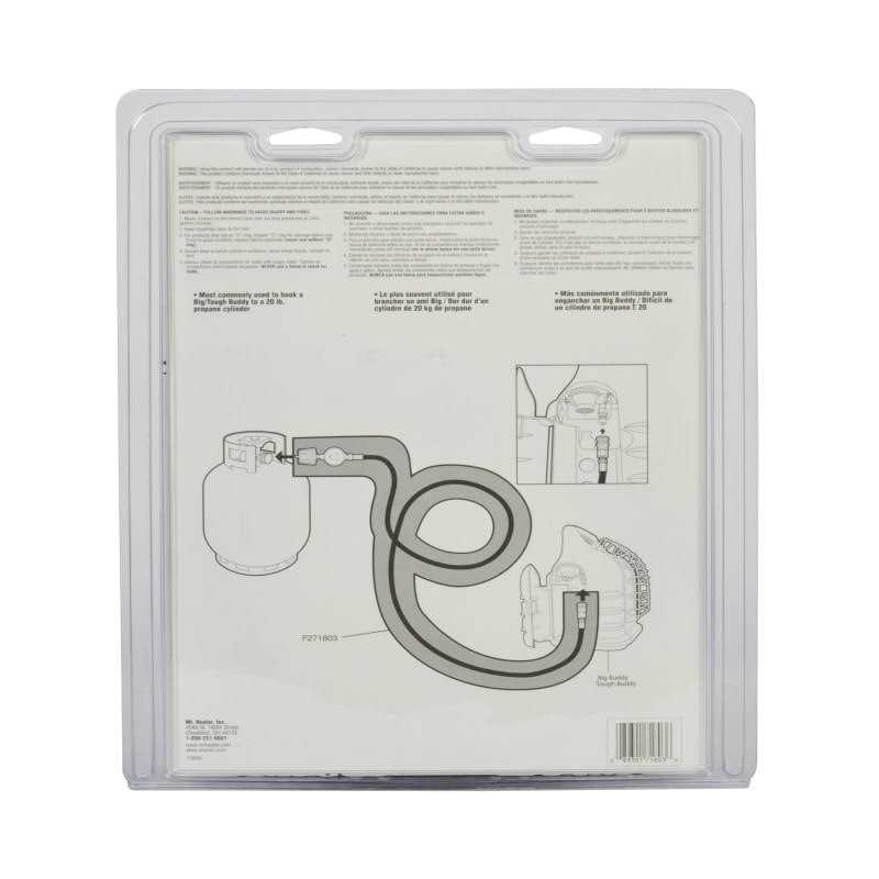 Mr. Heater 12 ft. Propane Hose Assembly 2136077 - Inhomebuy
