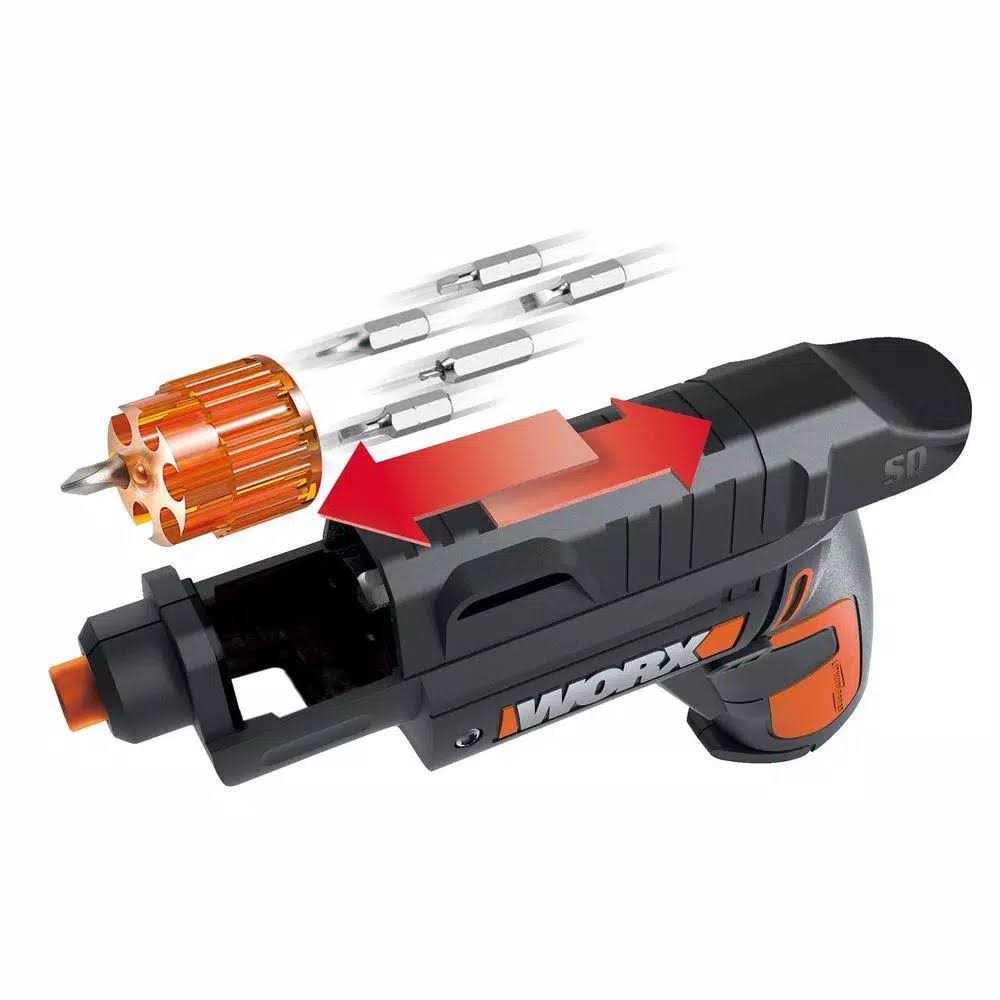 Worx WX240L 4V 3-Speed Cordless Screwdriver - Inhomebuy
