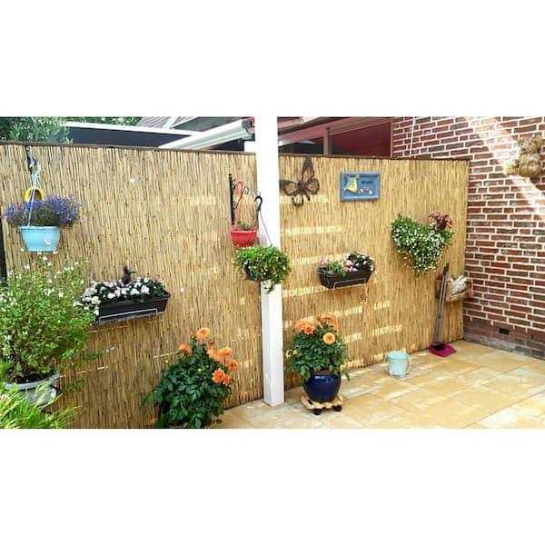 MGP 5 ft. L x 4 ft. H Bamboo Picket Rolled Fence - Inhomebuy