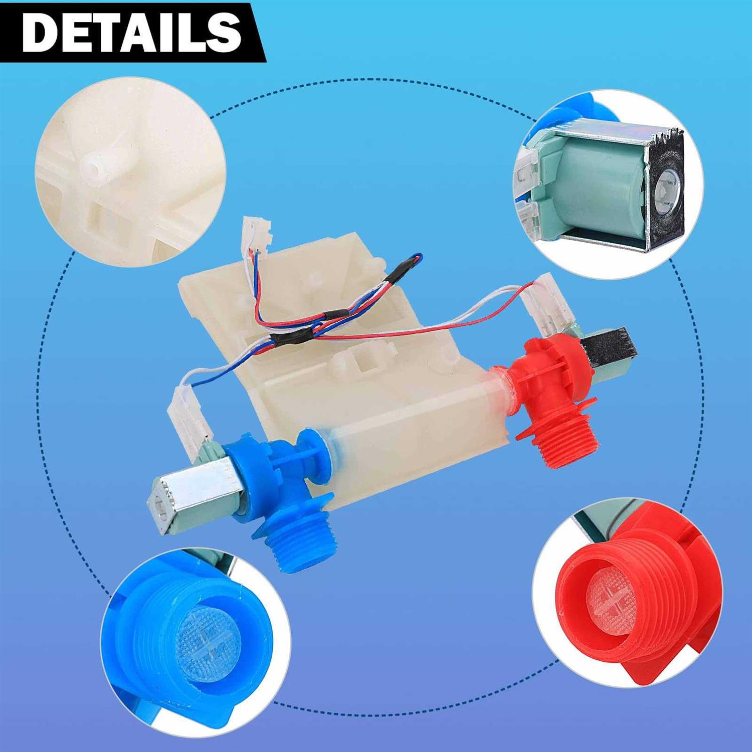 WASHER WATER DRAIN PUMP PART FOR WHIRLPOOL KENMORE 3363394 - Inhomebuy