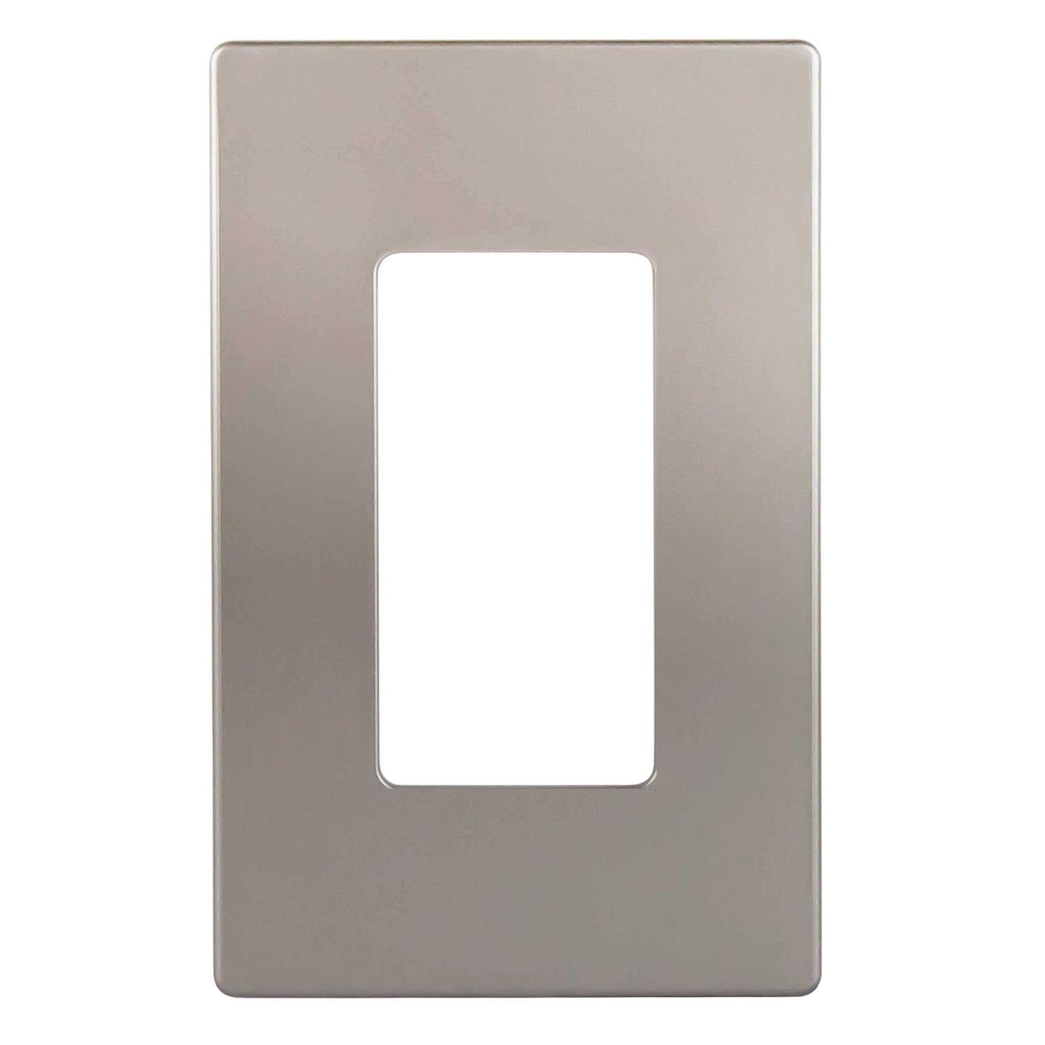 Enerlites Elite Series Screwless Decorator Wall Plate Child Safe Outlet Cover - Inhomebuy