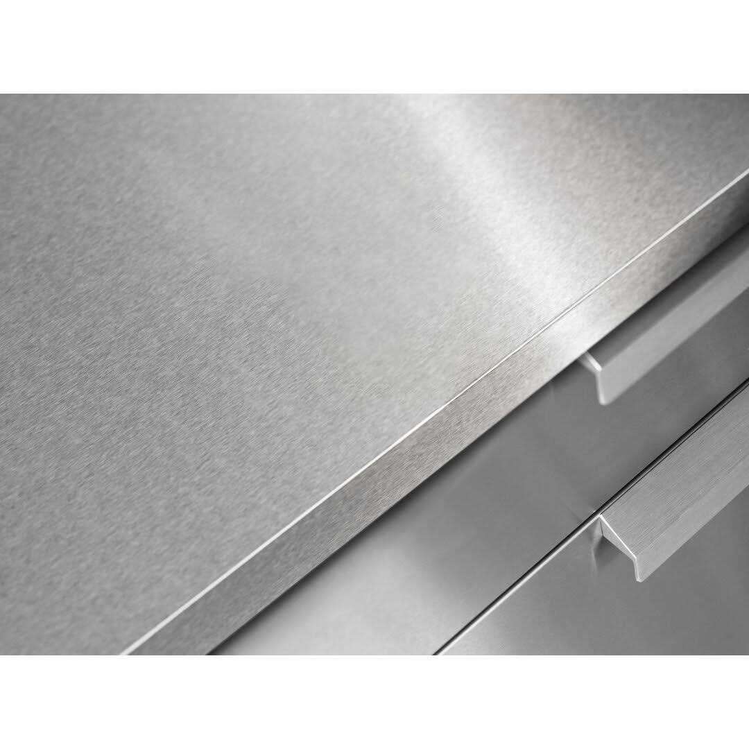NewAge Products Outdoor Kitchen Cabinets Stainless Steel Countertop - Inhomebuy
