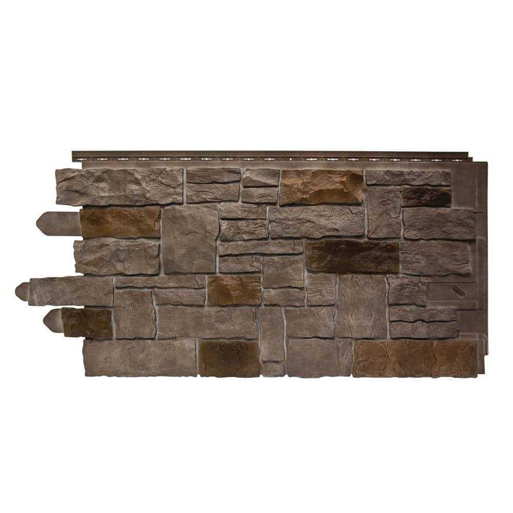 Novik 20.25 in. W x 45 Artisan Cut Polymer Stone Panel - Inhomebuy