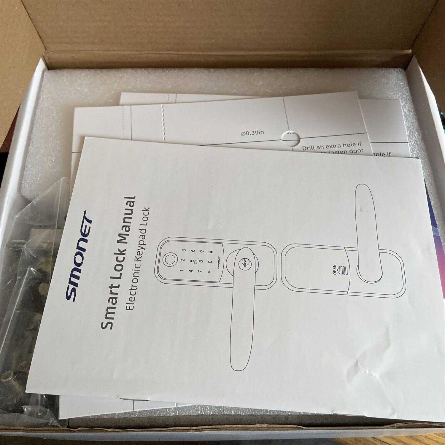 Keyless Entry Door Lock Smart Deadbolt Lock with Bluetooth App - Inhomebuy