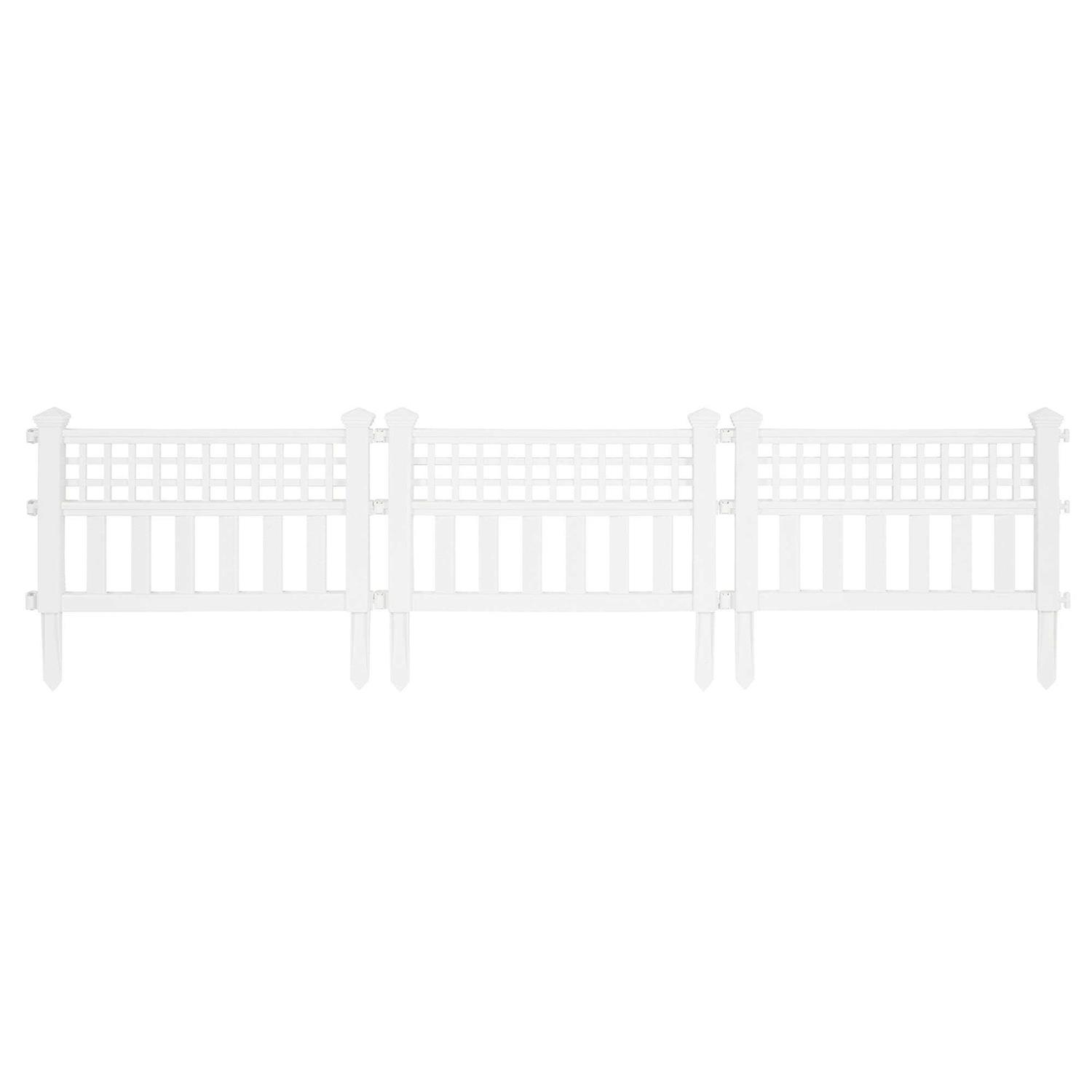 Suncast Grand View Fence - Inhomebuy