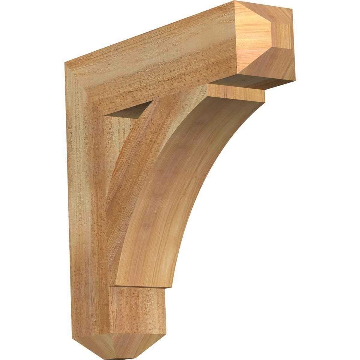 Ekena Millwork 5 1/2x22W x Thorton Craftsman Smooth BRACKET - Inhomebuy