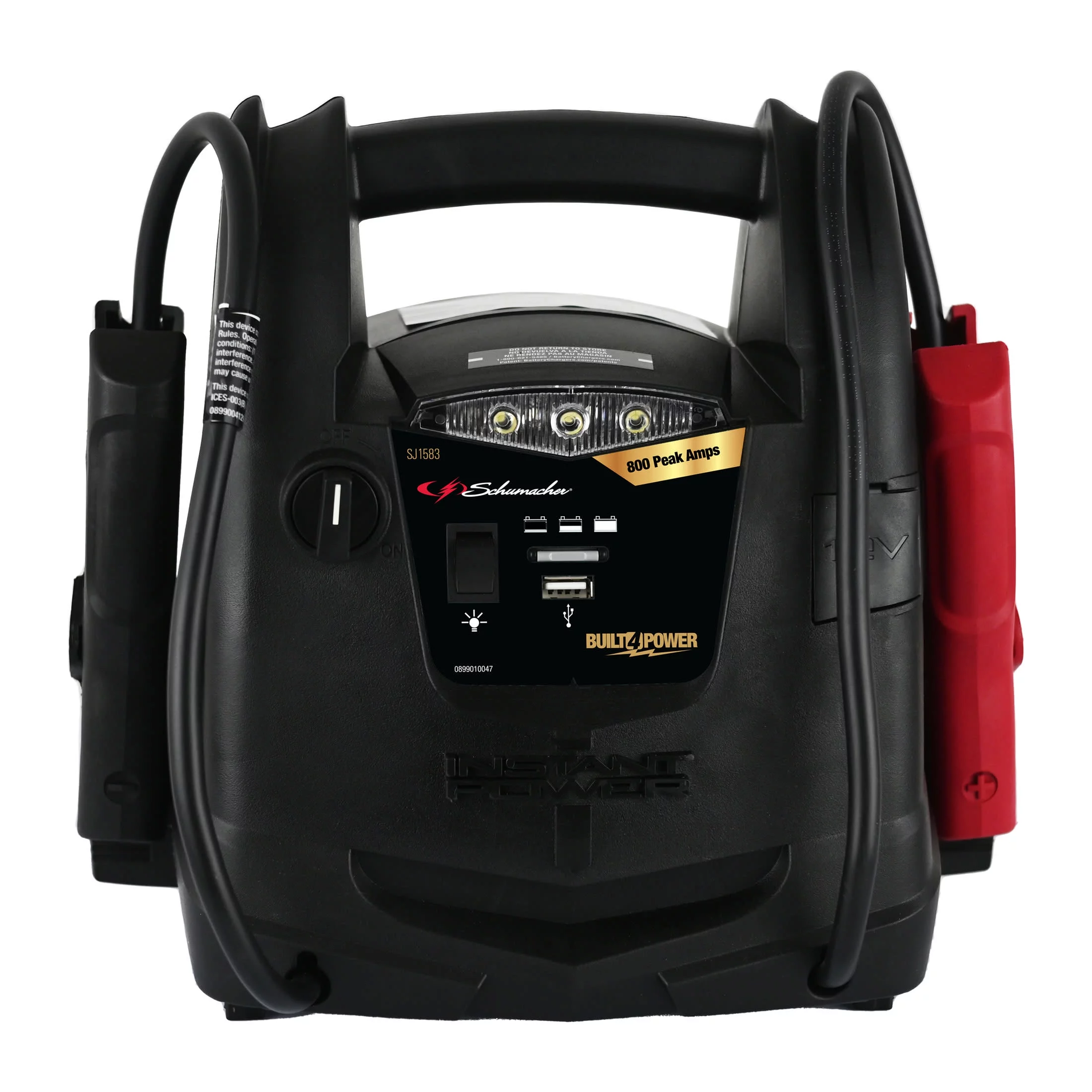Schumacher SJ1583 Portable Power Station, 800A Jump Starter – 150-PSI Air Compressor, New in Box - Inhomebuy