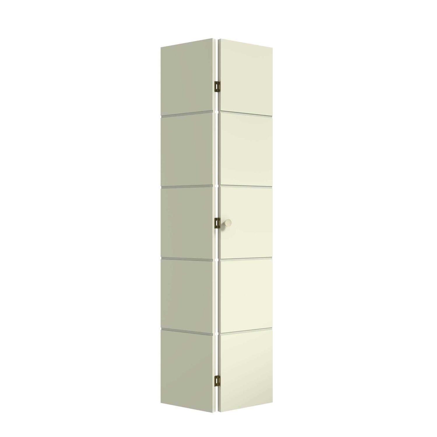 eightdoors 80 in. x 1-3/8 in. Contemporary U-Grooved Design Solid Composite Core RDL - Inhomebuy