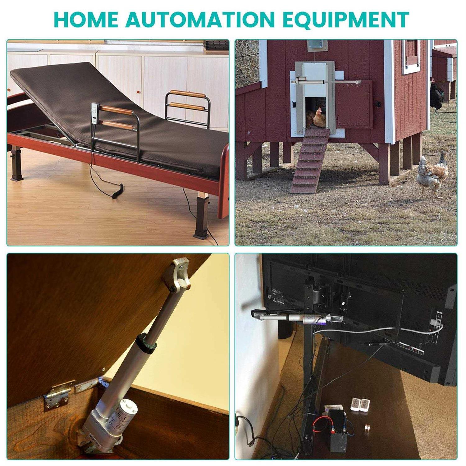 Eco-worthy Heavy Duty 330lbs Solar Tracker Linear Actuator Multi-function - Inhomebuy