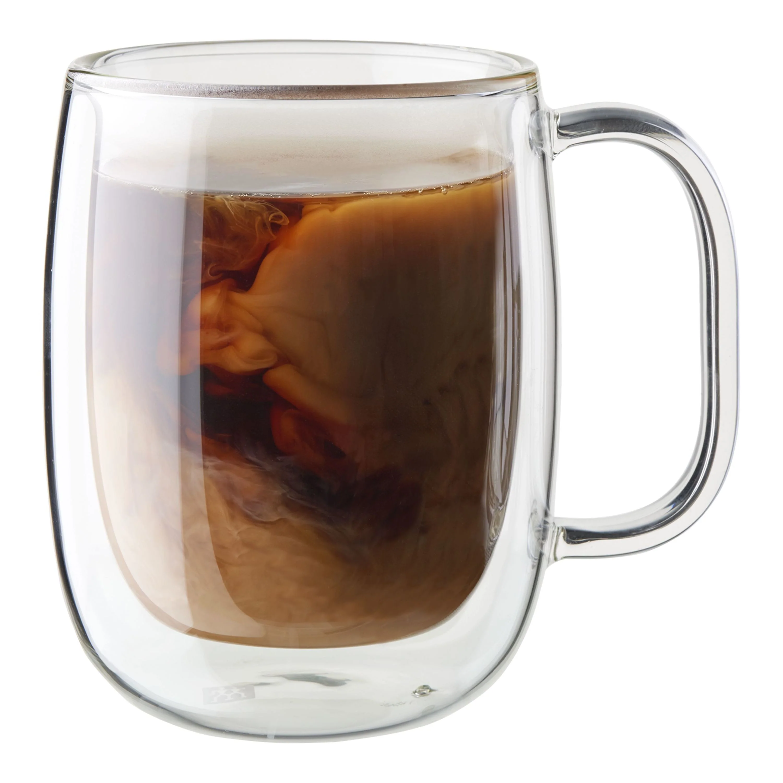 ZWILLING 2pc Coffee Glass Mug Set, Sorrento Plus Double Wall Glassware Series - Inhomebuy