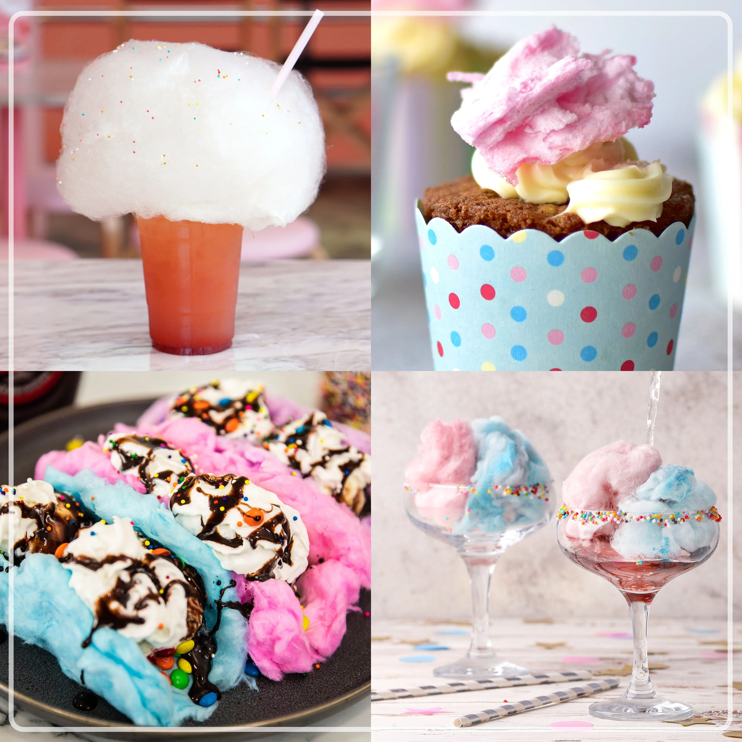 Retro Hard & Sugar-Free Candy Original Cotton Candy Maker - Inhomebuy