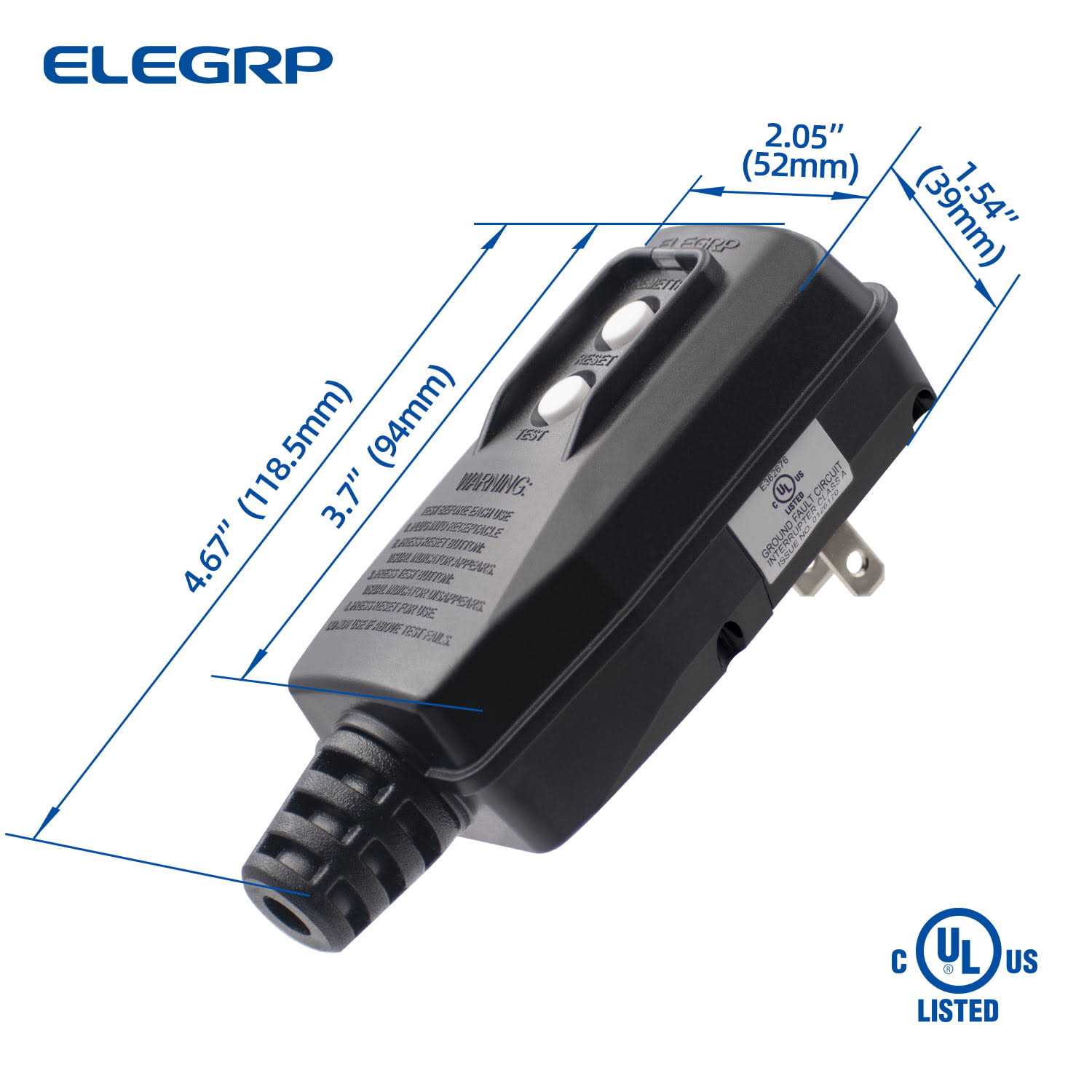 ELEGRP 4.2 Amp Type A & Type C USB Charger Wall Outlet - Inhomebuy