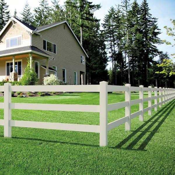 Outdoor Essentials 5 in. x 5 in. White Vinyl Gothic Fence Post Cap - Inhomebuy