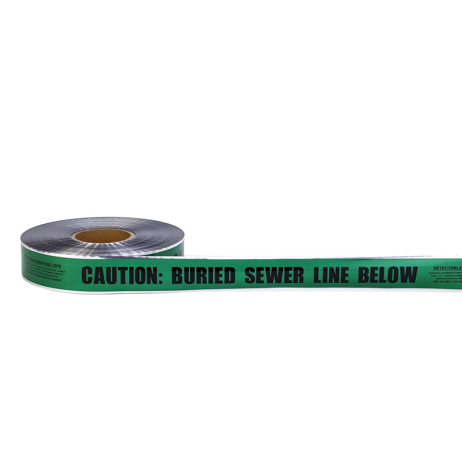 Mutual Industries Line Underground Detectable Tape - Inhomebuy