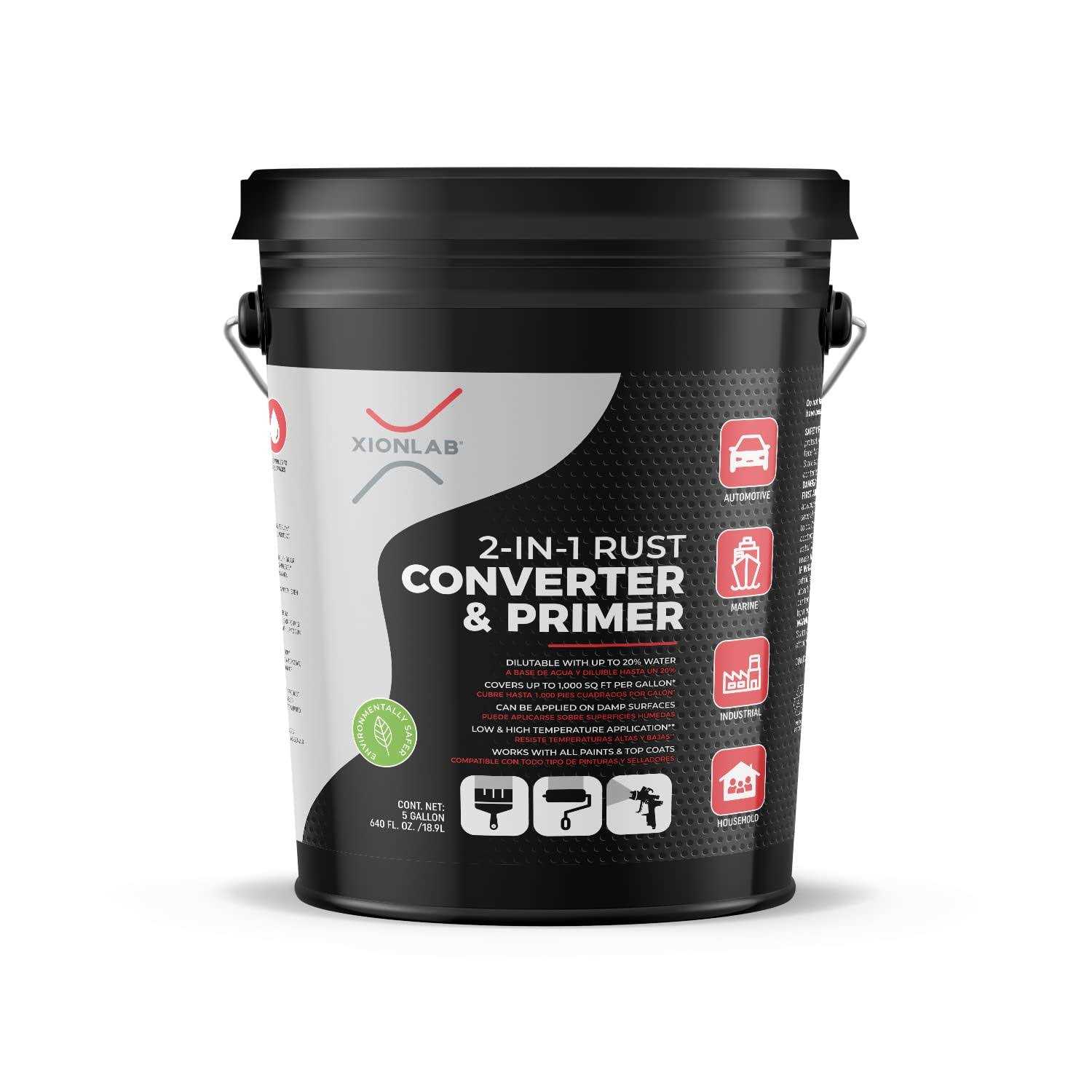 Xion Lab 2 in 1 Rust Converter & Metal Primer - Inhomebuy