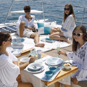 Mare - Rectangular Tray Blue - Inhomebuy