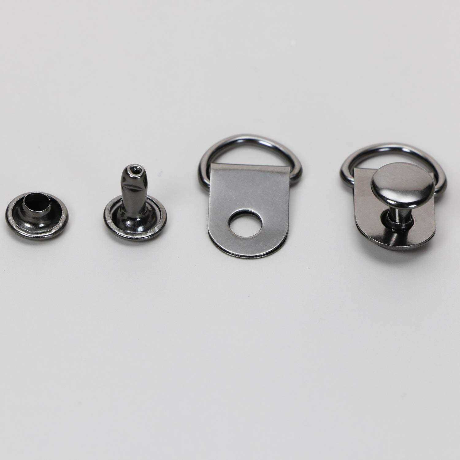 Onlykxy 50 Pieces Shoe Boot Lace Hooks - Inhomebuy