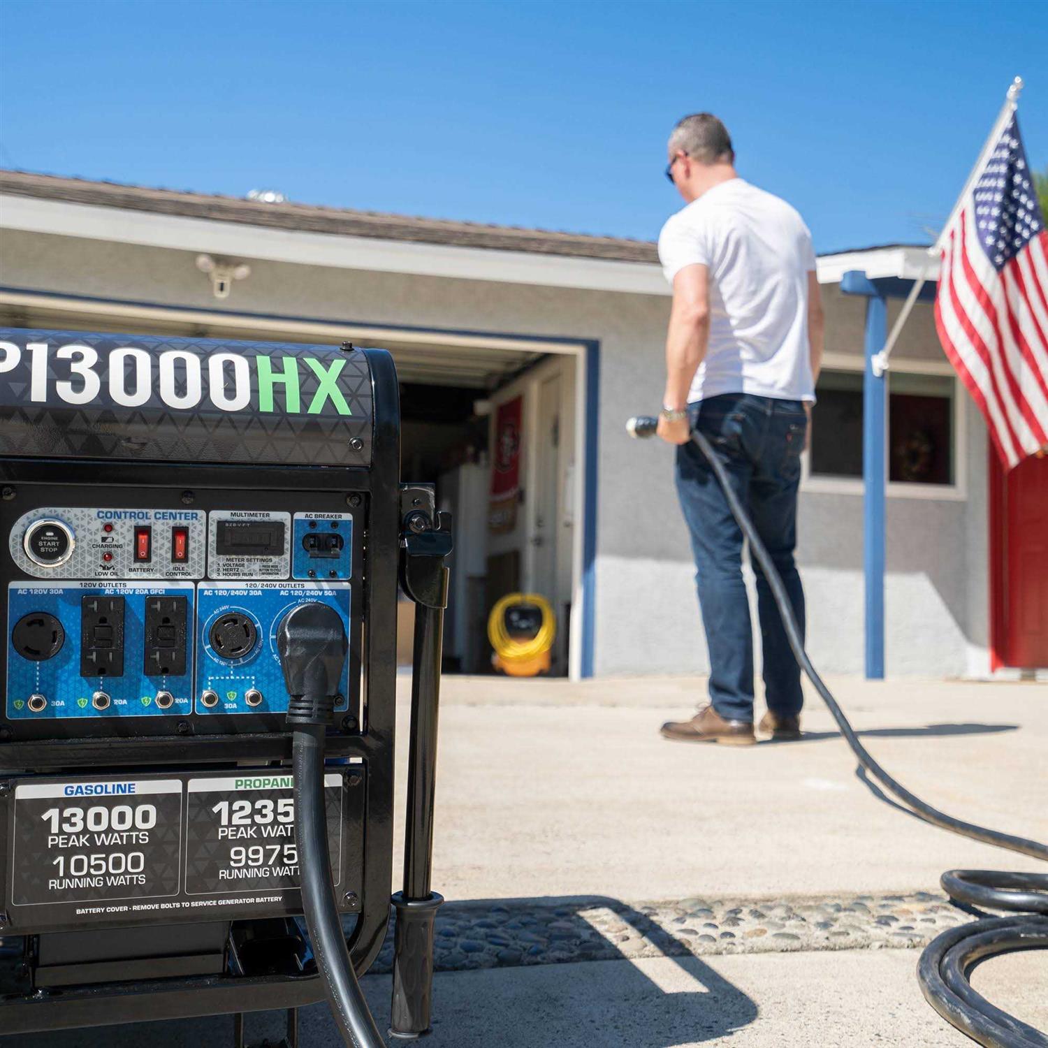 DuroMax 420cc Recoil/Electric Start Engine XP16HPE - Inhomebuy