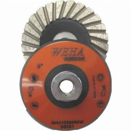 Rubber Diamond Cup Wheel - Inhomebuy