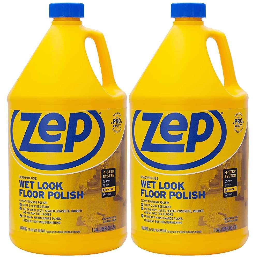 Zep Wet Look Floor Polish - Inhomebuy