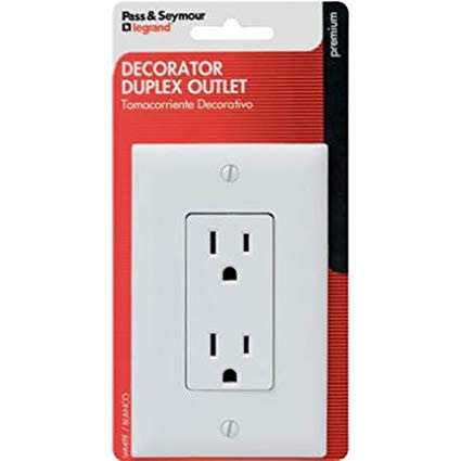 Pass & Seymour / Legrand SS710 Power Outlet Single Receptacle Wall Plate - Inhomebuy