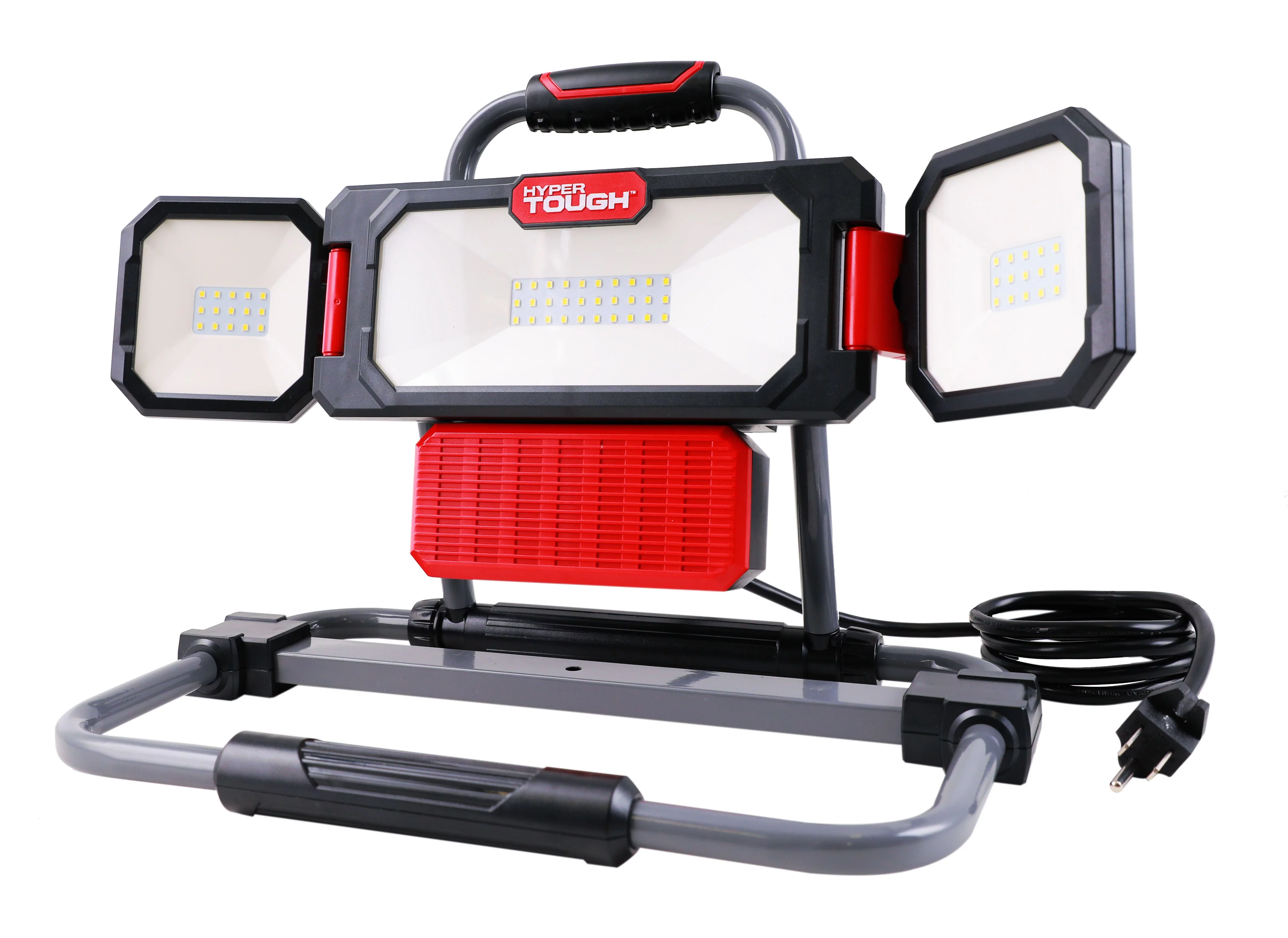 Hyper Tough 3000 Lumen Multidirectional LED Work Light, Powder Coating Finish - Inhomebuy
