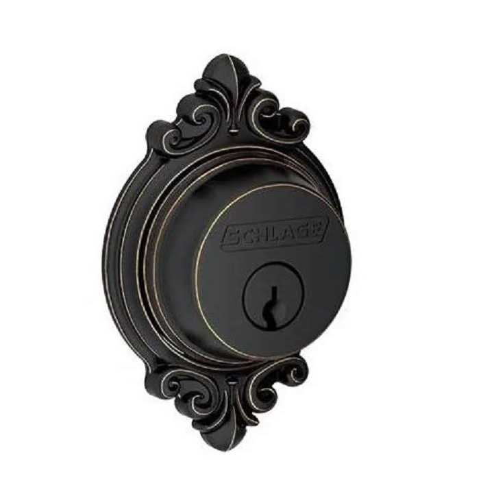 Single Cylinder Deadbolt with Brookshire Trim Schlage - Inhomebuy