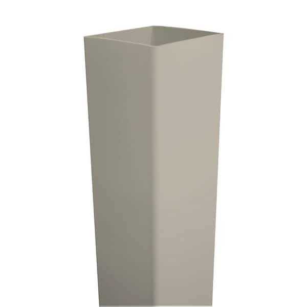 Weatherables 5 in. x 5 in. x Vinyl Fence Post - Inhomebuy