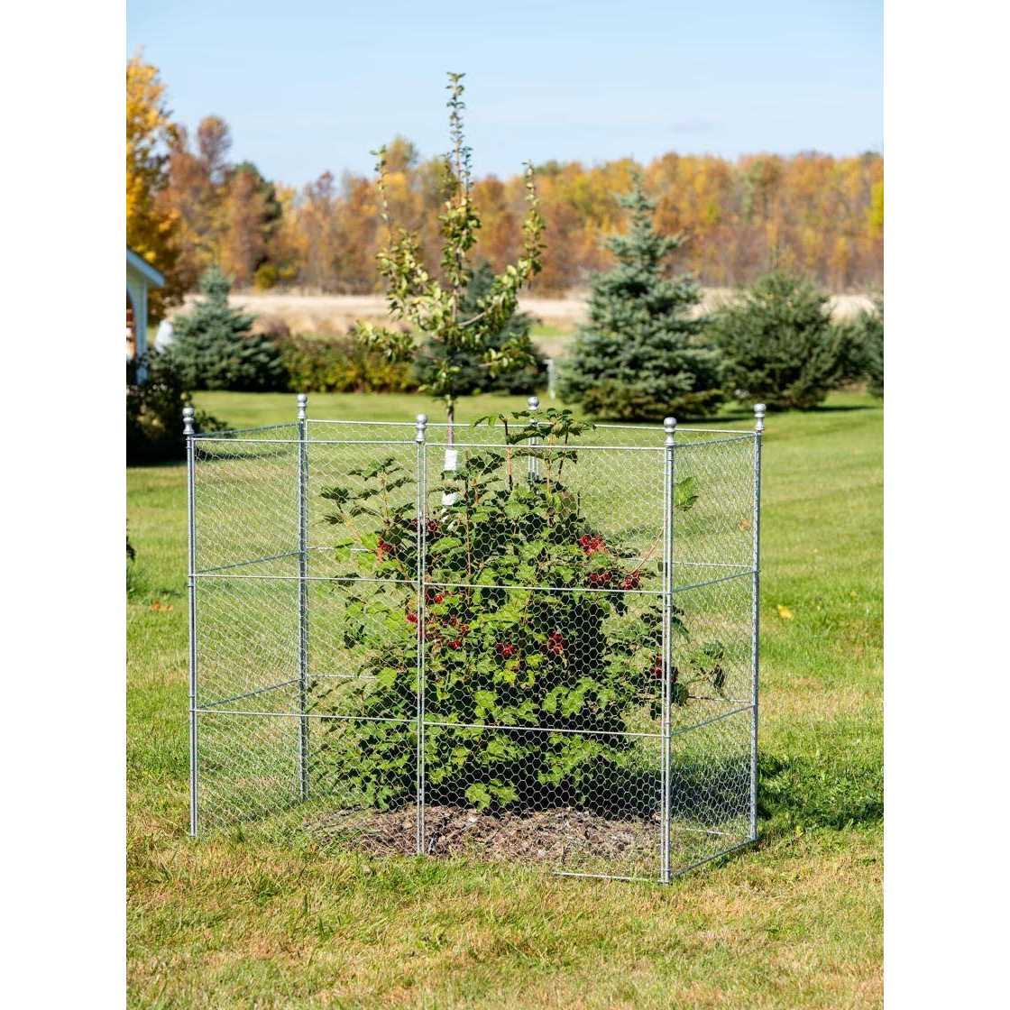 Gardener’s Supply Company Fence Stakes with Clips Set of 6 - Inhomebuy