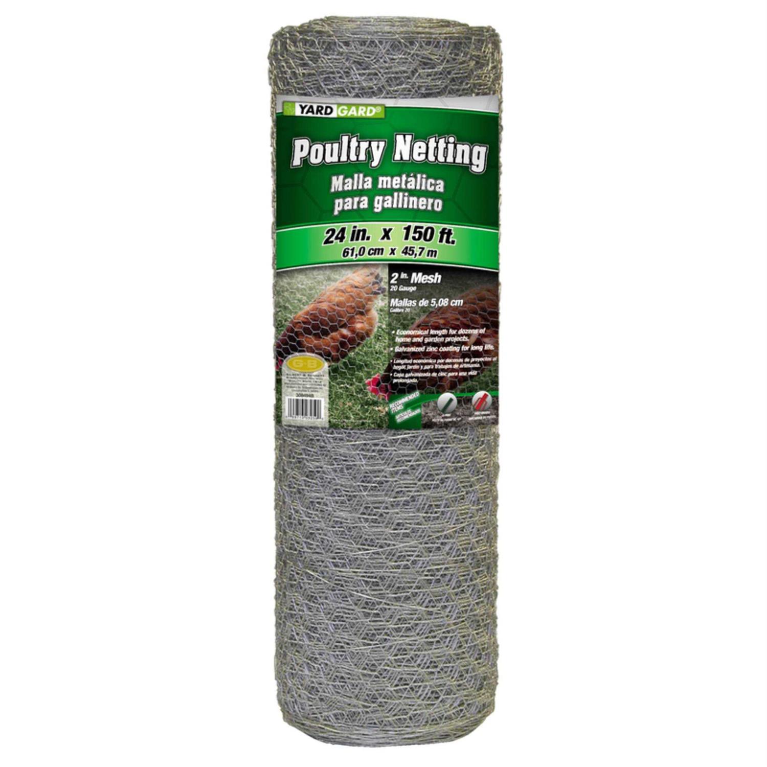 YARDGARD Green Vinyl Welded Wire Fence - Inhomebuy
