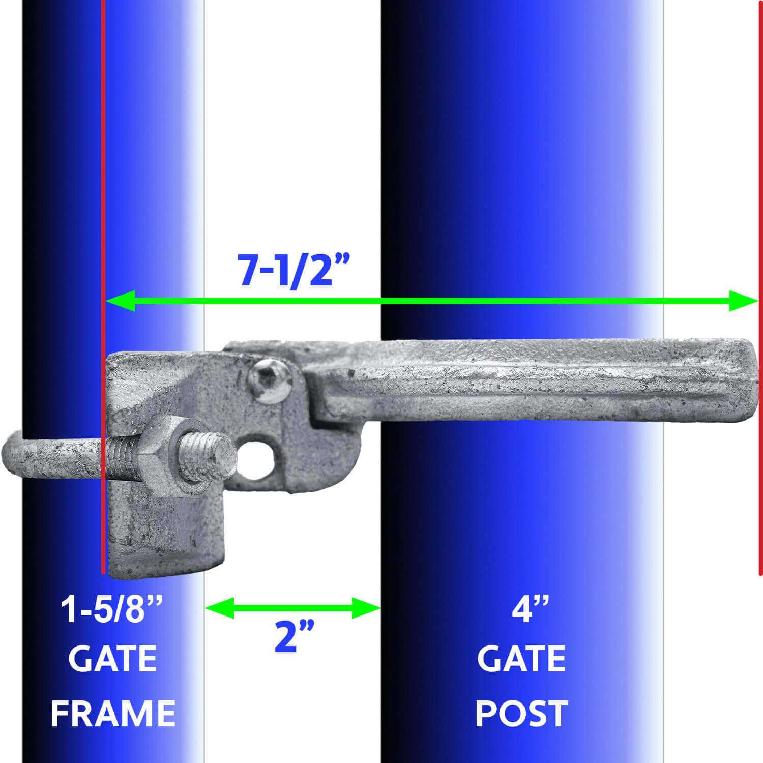Jake Sales Brand Gate Latch - Inhomebuy