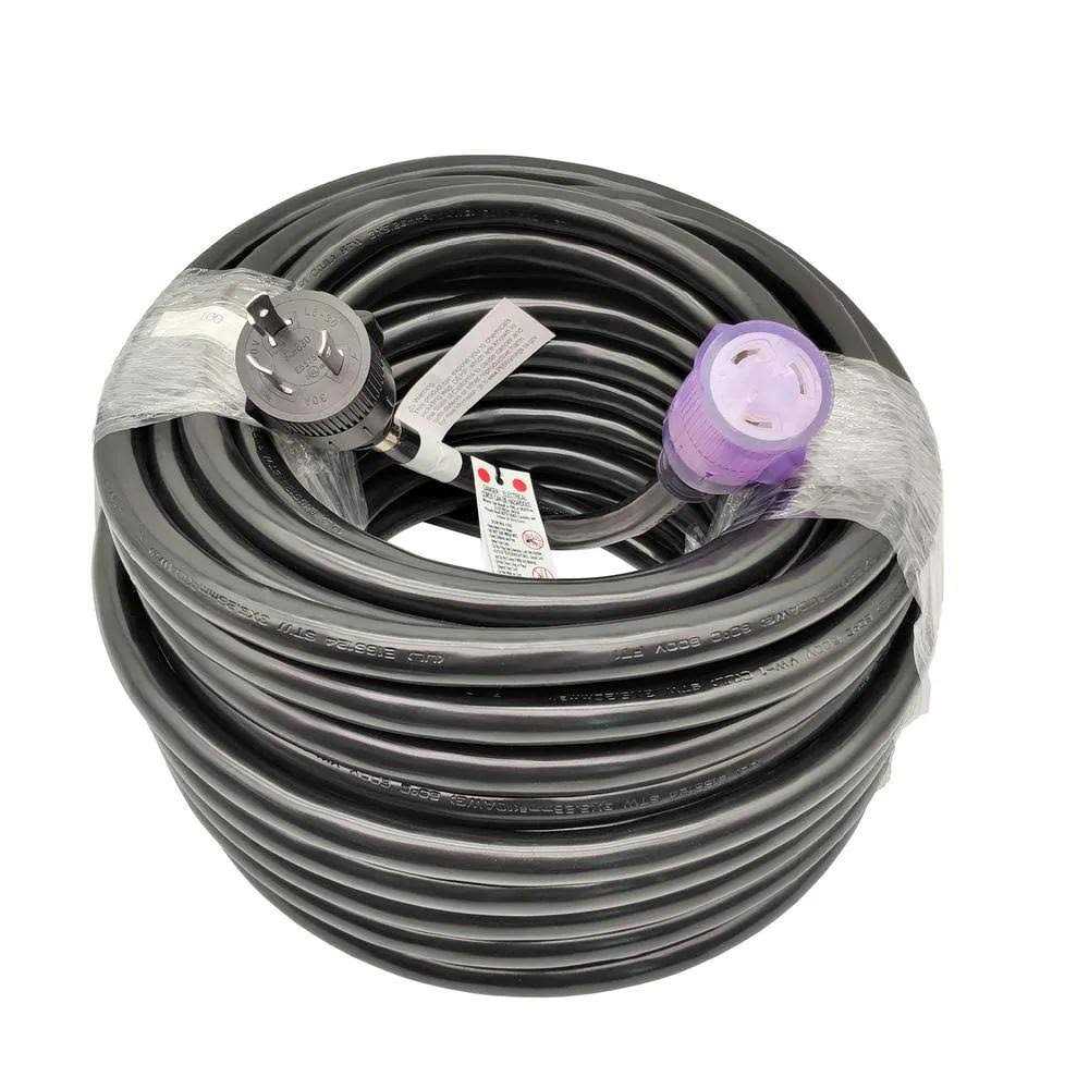parkworld 10/3 30 Amp NEMA L6-30 Extension Cord NEMA L6-30P to L6-30R - Inhomebuy